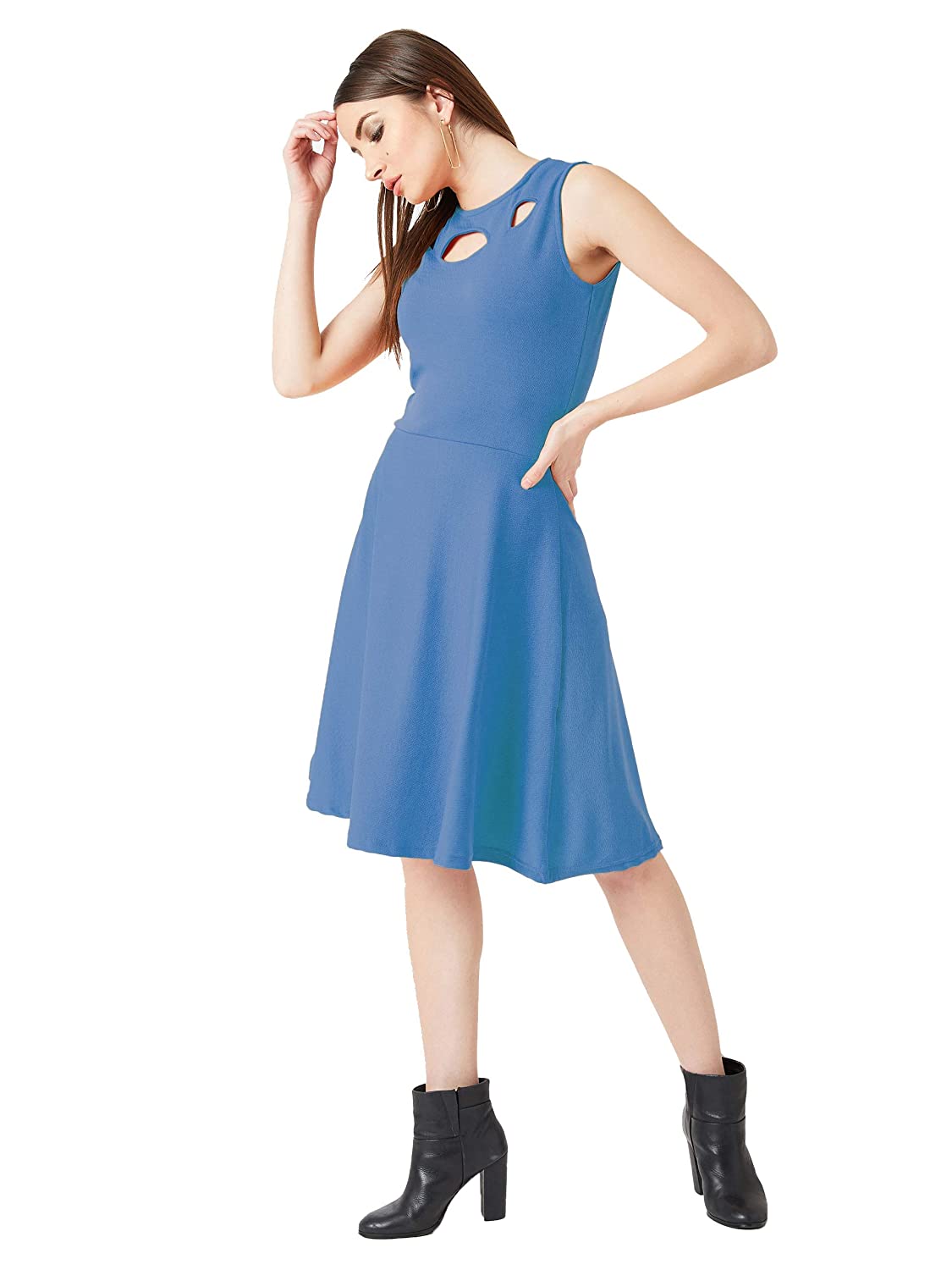 Knee Long Dress 1