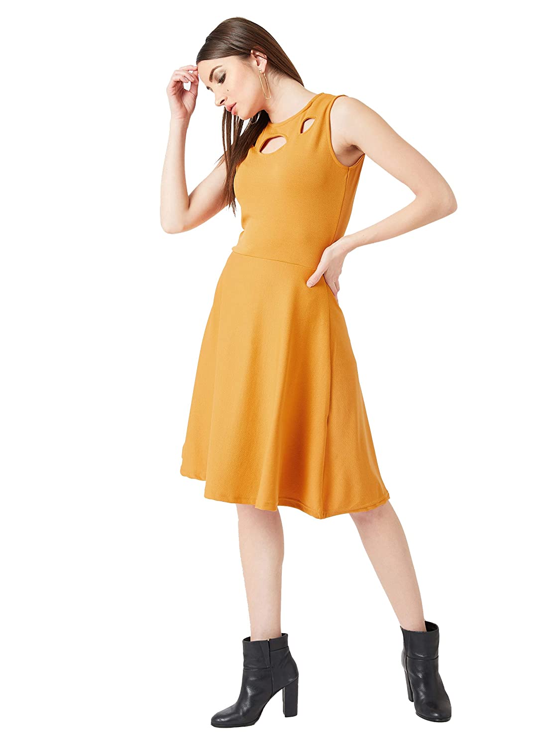 Knee Long Dress 1