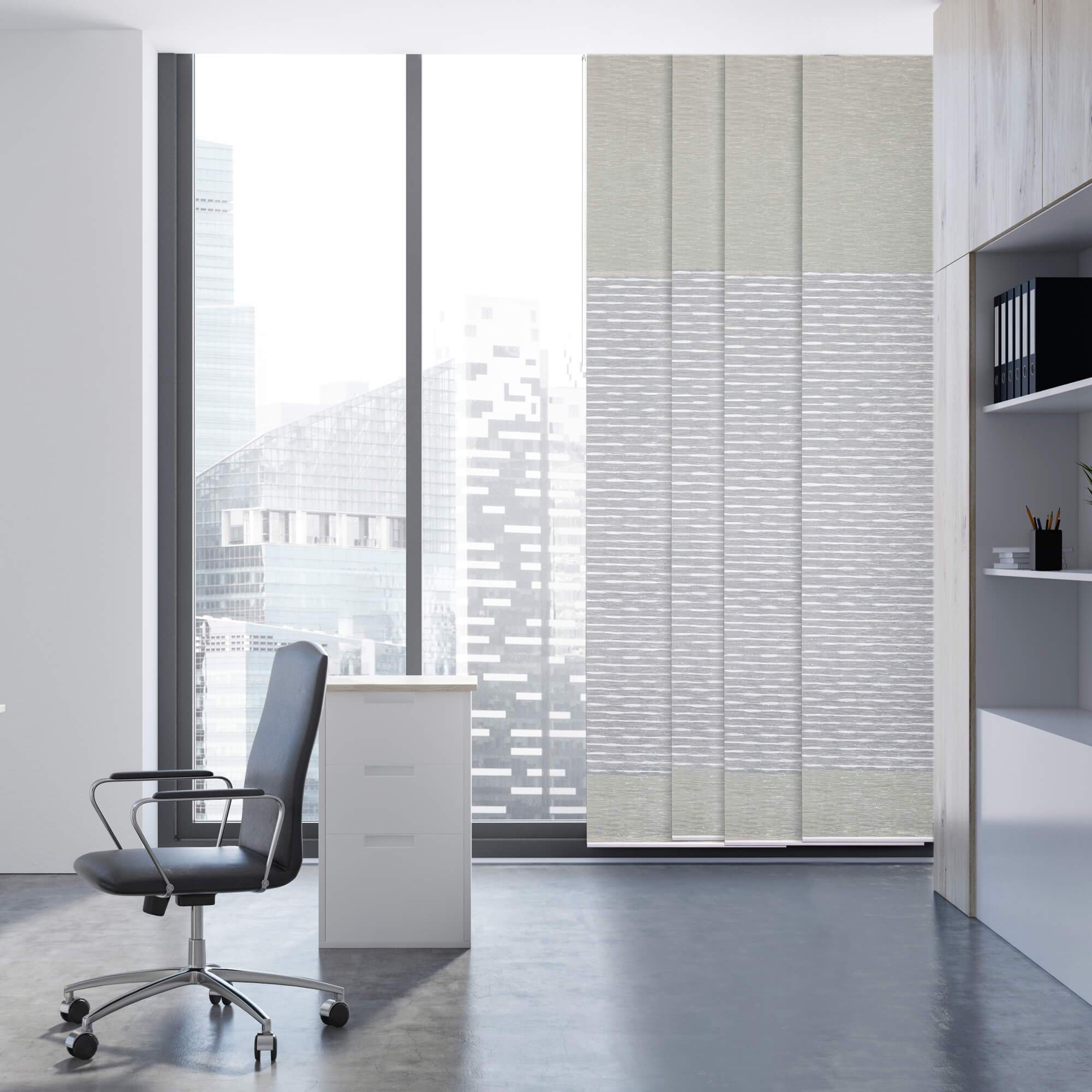 Adjustable Sliding Panels | Blackout | Ice River