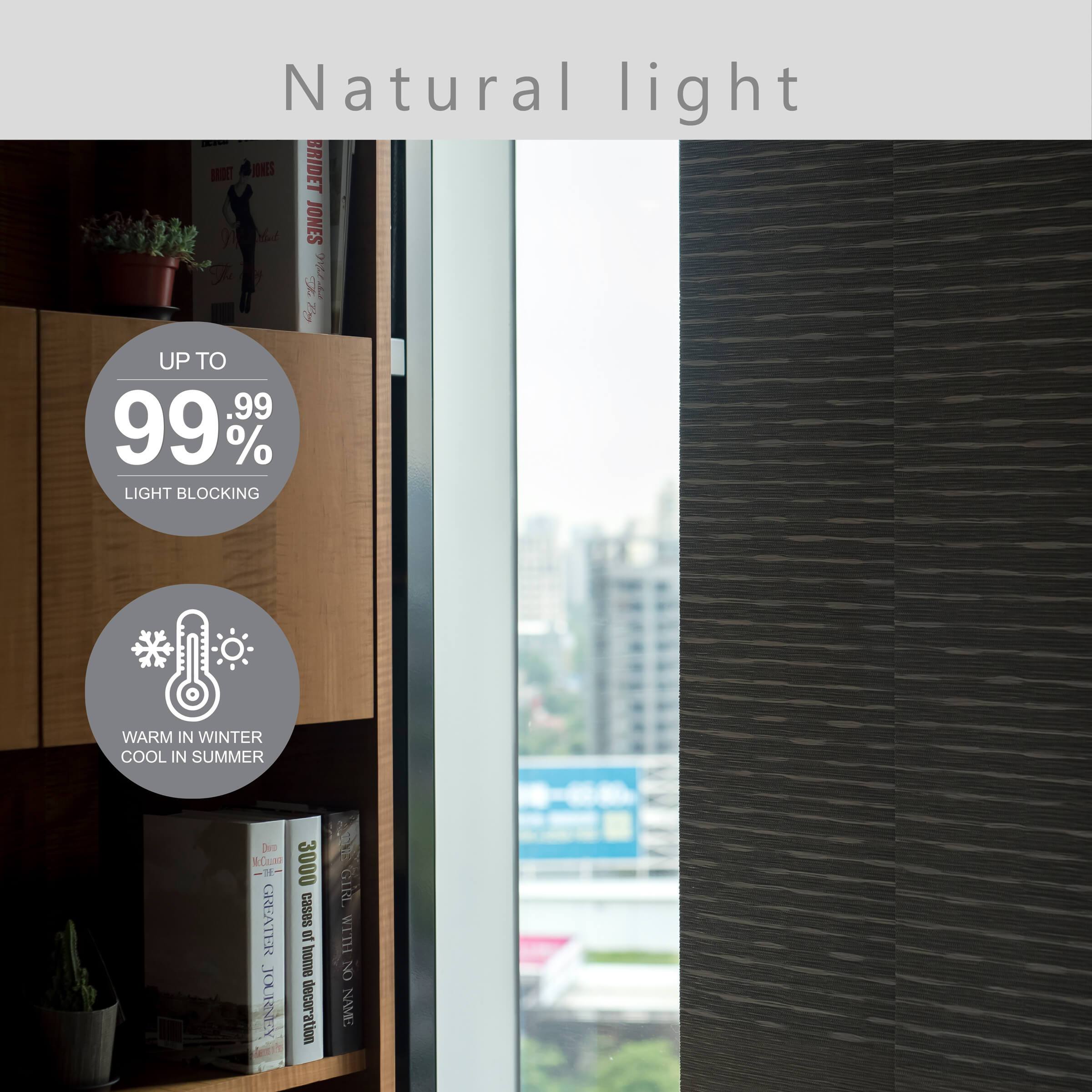Adjustable Sliding Panels | Blackout | Ice River