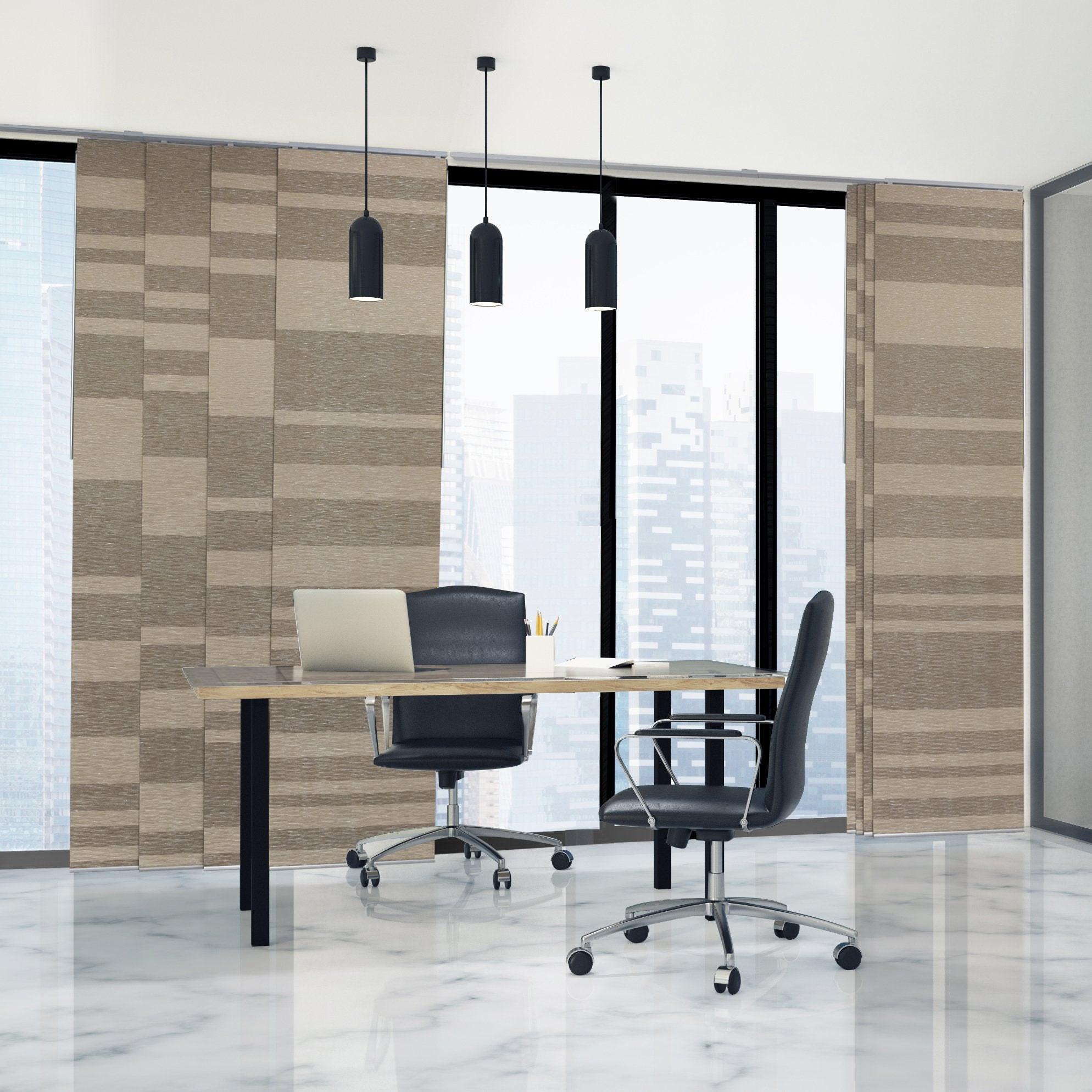 Adjustable Sliding Panels | Blackout | Wood - GoDear shop